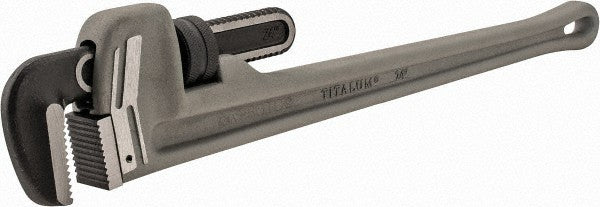 Proto Straight Pipe Wrench 1-1/2 to 6" 24" OAL Aluminum J824A
