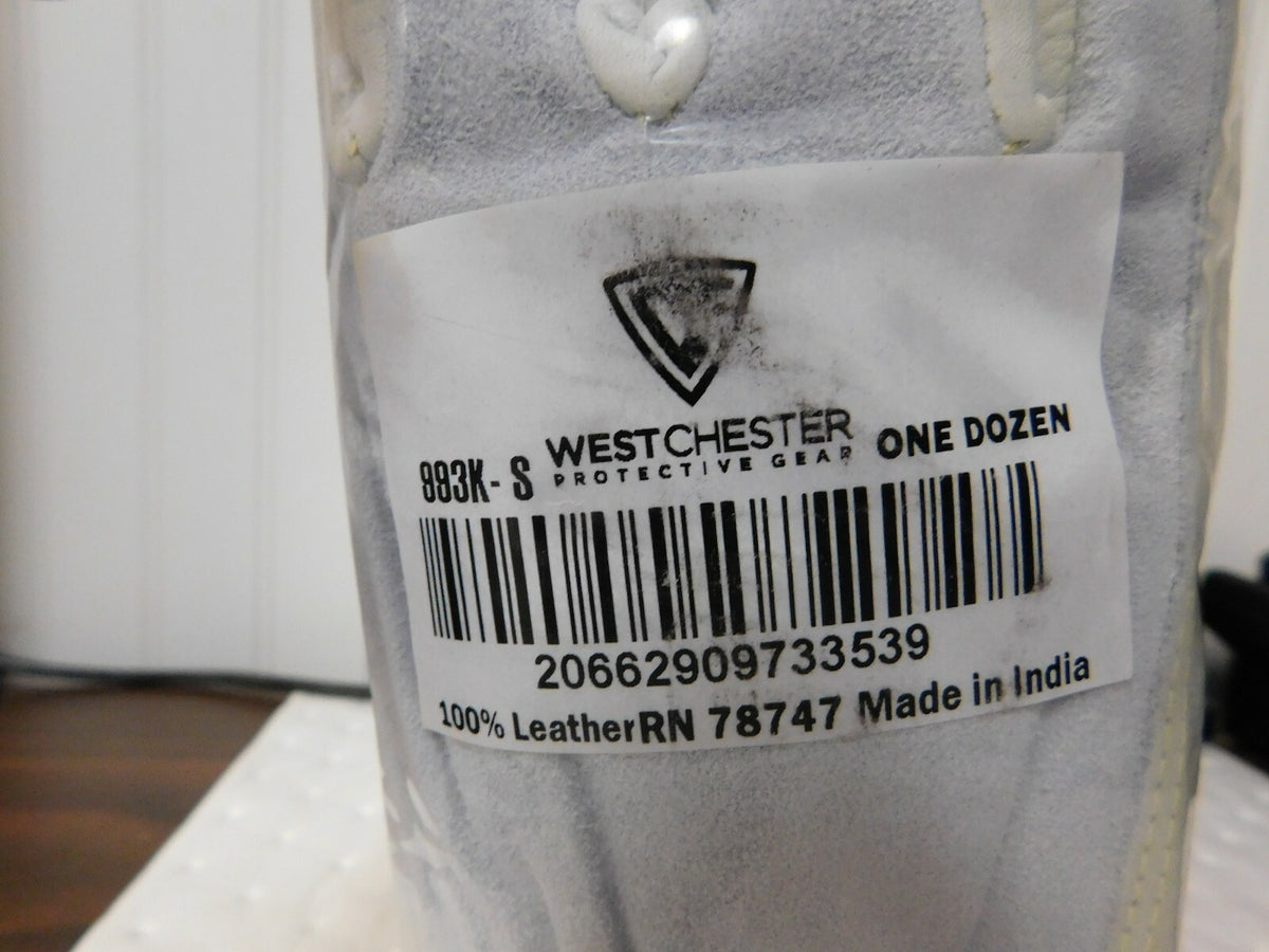 West Chester Protective Gear Split Cowhide Work Gloves QTY 12 993K/S