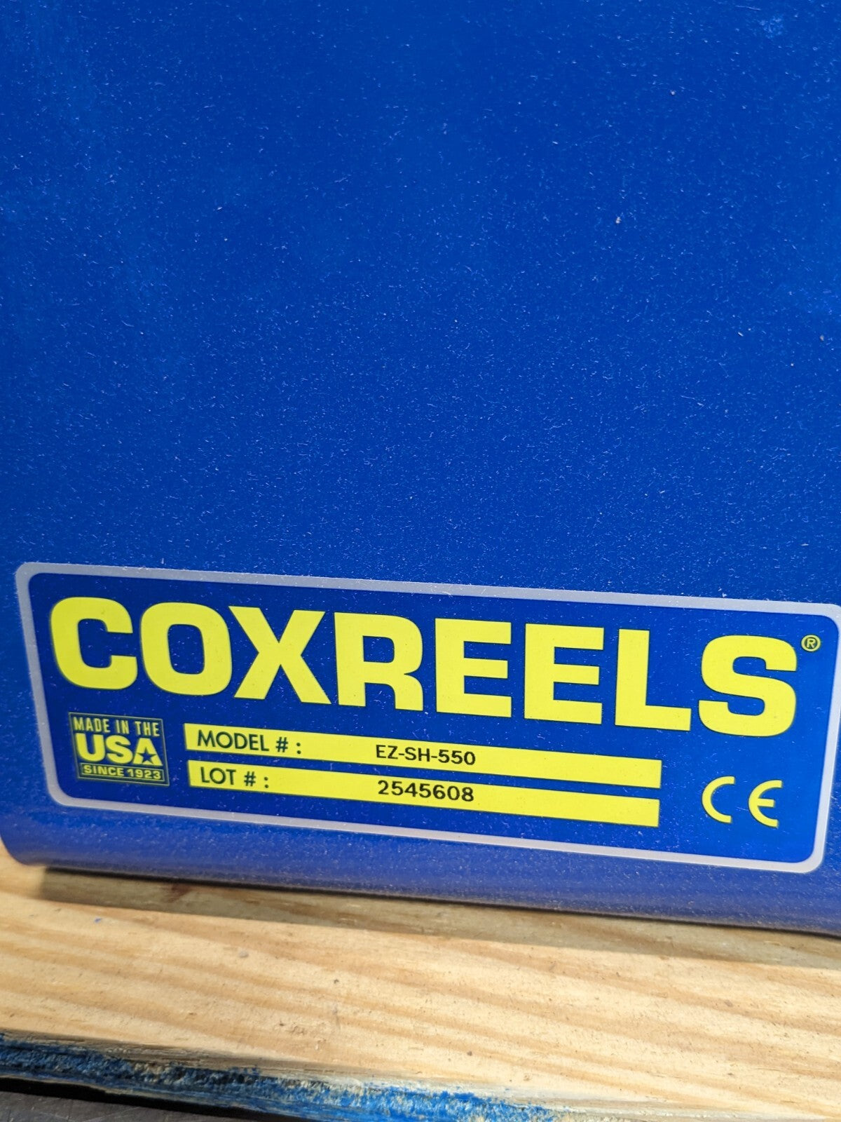 CoxReels Spring Retractable Hose Reel 50 Ft x 3/4 In 300 PSI Parts / Repair