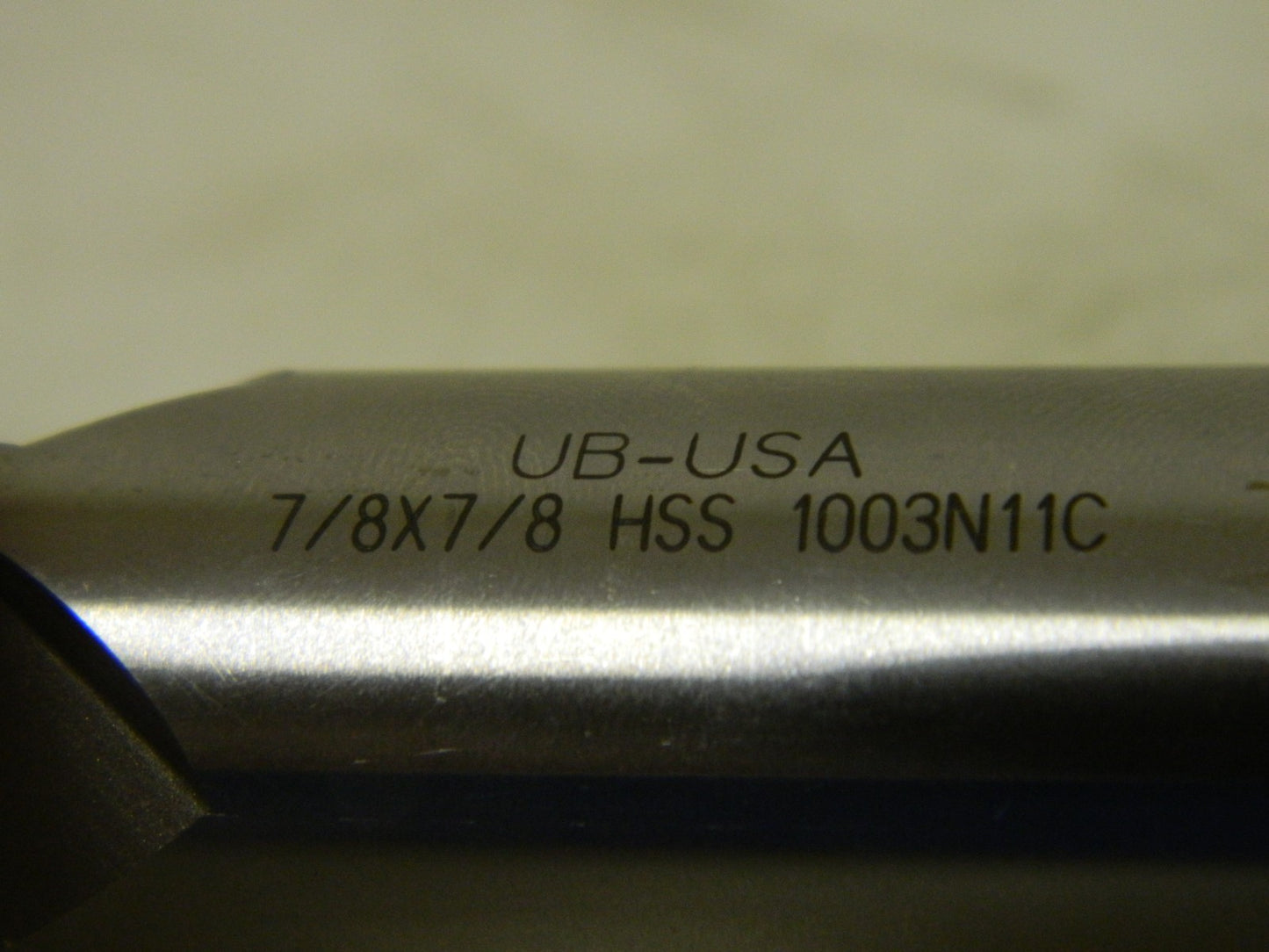 Union Butterfield 7/8" Diam 1-7/8" LOC 4 Fl HSS Square End Mill 511017