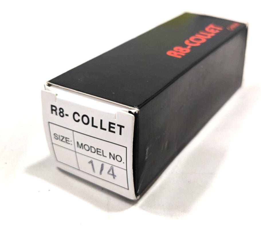 R8 Round Collet 1/4" Bore 7/16-20 Drawbar Thread Steel 231-4716