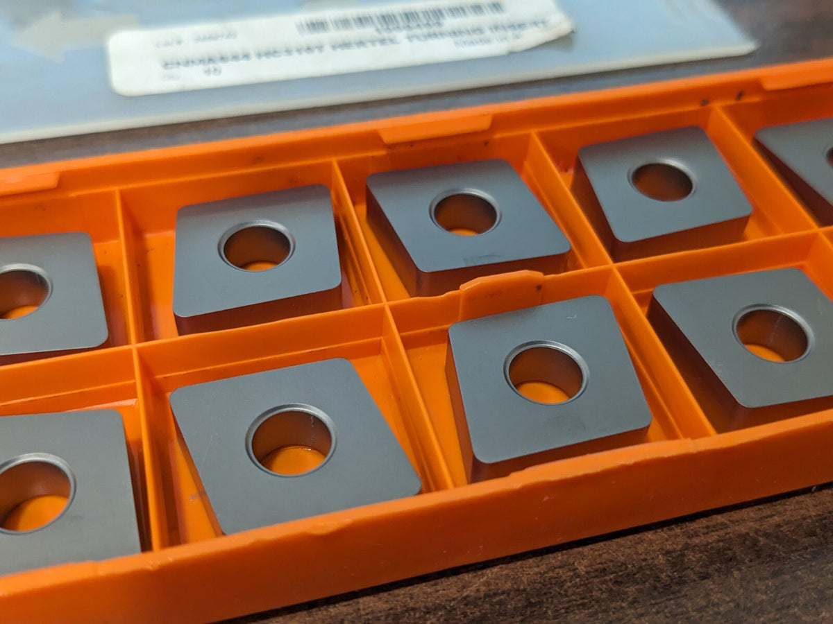 Hertel CNMA644 HC310T Carbide Turning Insert Qty 10 1000499