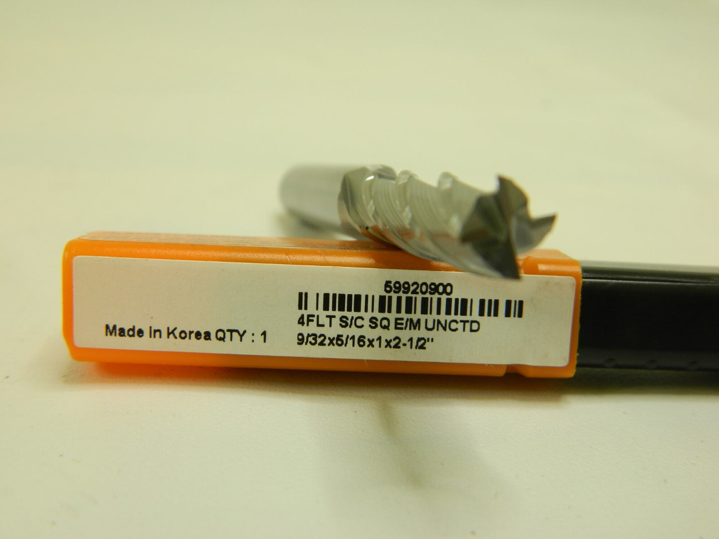 Hertel SC Sq End Mill 9/32"Dia 1"LOC 5/16"Shk Dia, 2-1/2"OAL