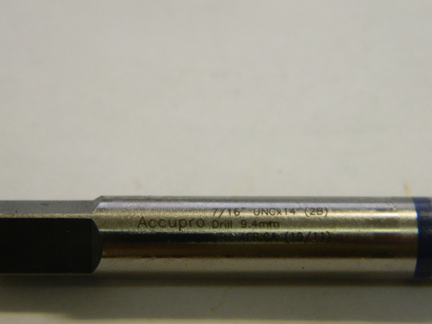 Accupro Spiral Flute Tap 2Pk 7/16-14" x 18mm x 82mm 3FL HSSe 84245430