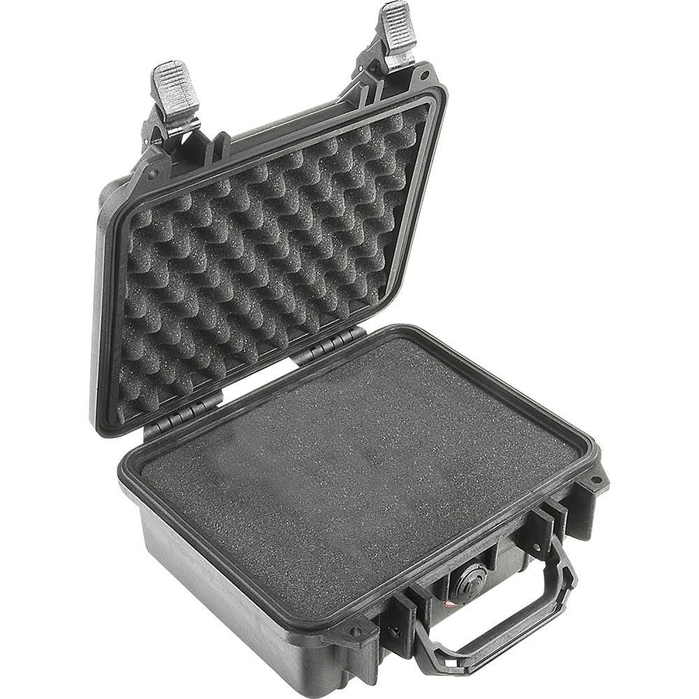 Pelican Clamshell Hard Case Layered Foam 9-11/16" Wide, 4-7/8" High 12