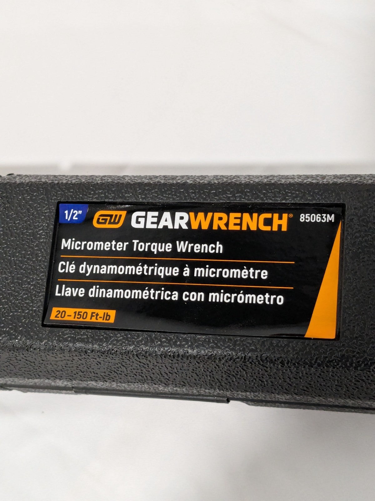 GEARWRENCH Torque Wrench: 1/2 in Drive, Square Drive, Foot Pound 85063M