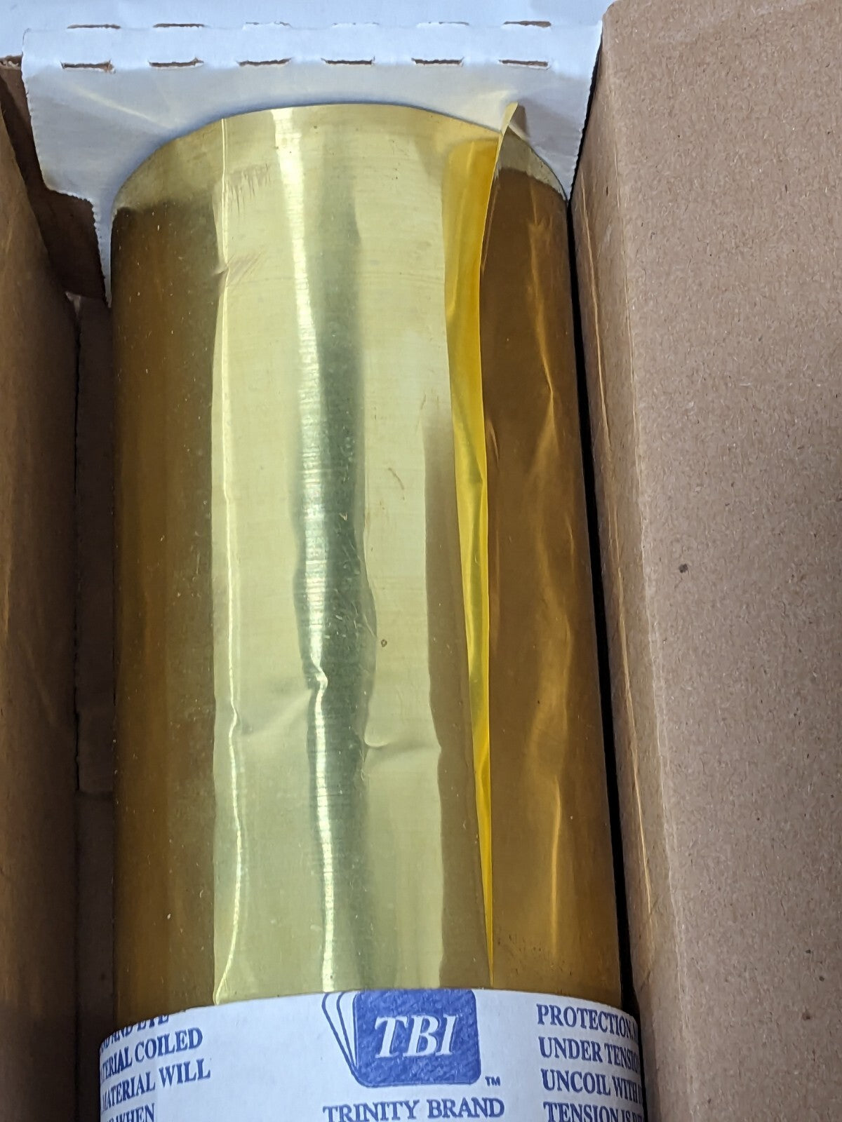 TBI Shim Stock: 0.002'' Thick, 120'' Long, 12" Wide, 26