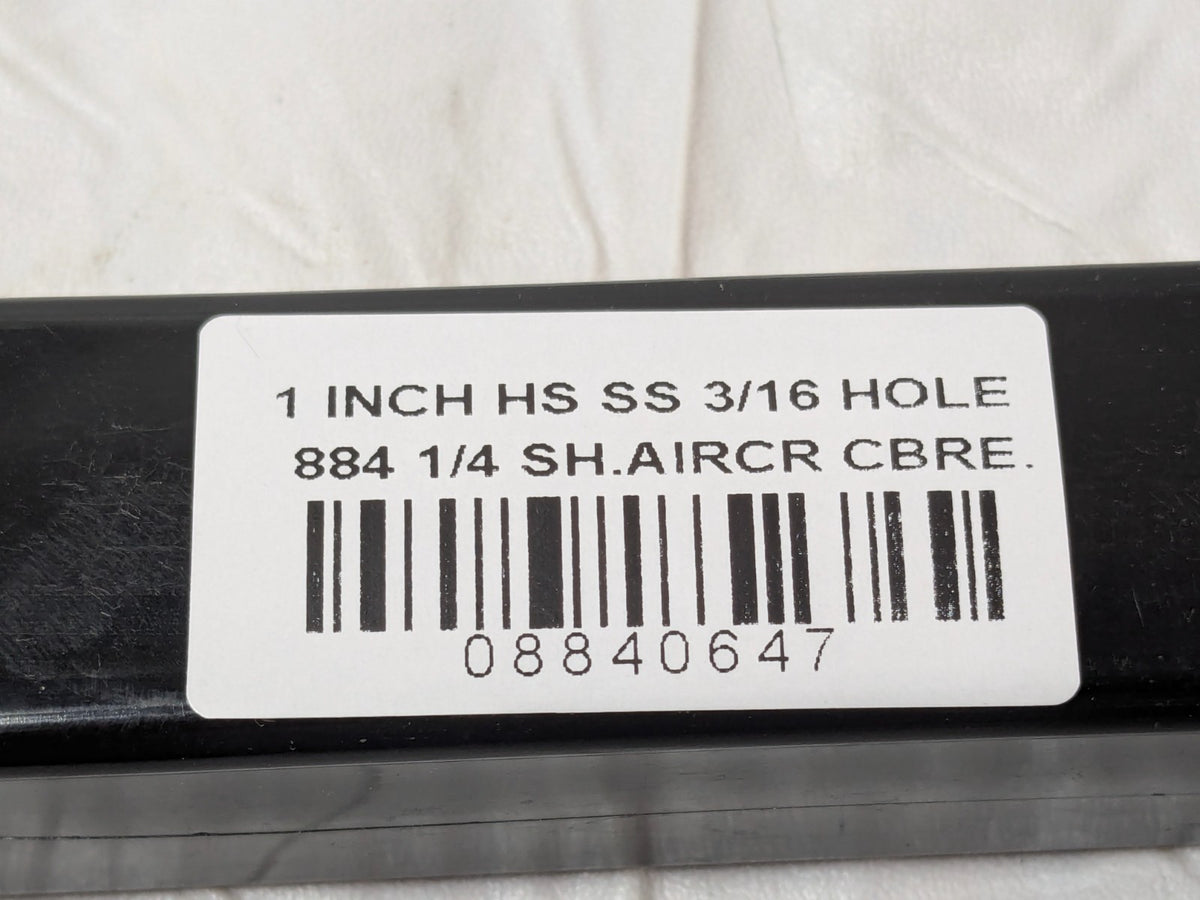 Interchangeable Pilot Counterbore Straight Shank HSS 1" Dia 4FL 08840647