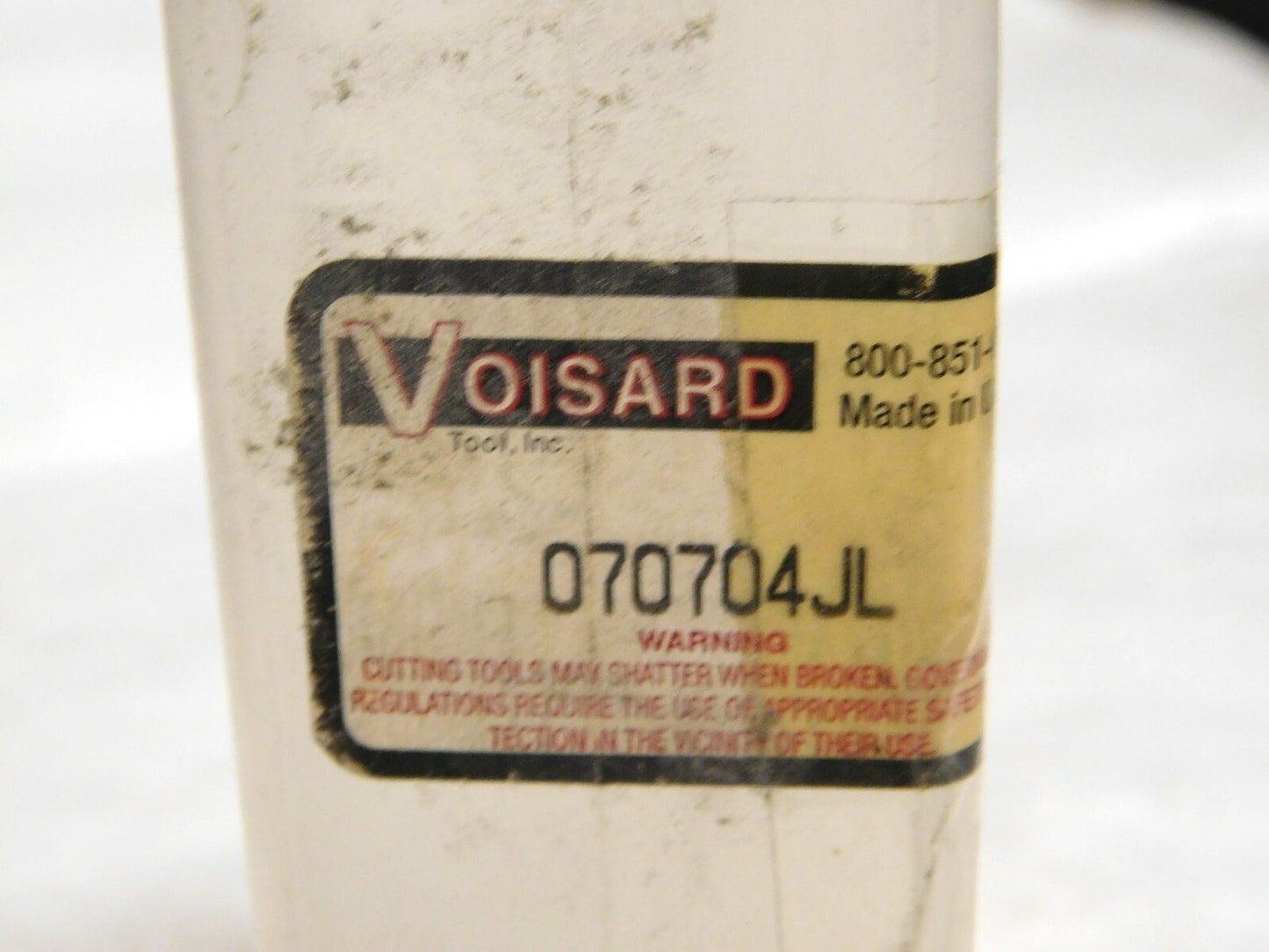 Voisard Carbide Counterbore 1-1/8 Dia 13/32 Small End #3 4 OAL 070704JL USA