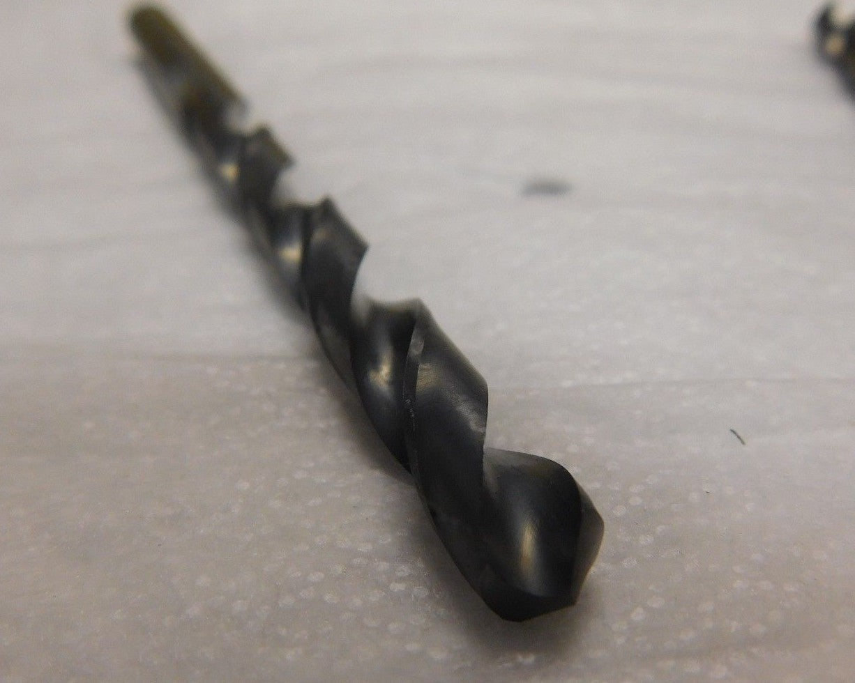 Hertel Spiral Flute Screw Machine Drill Bit 21/64" HSS Oxide QTY 12 61698569