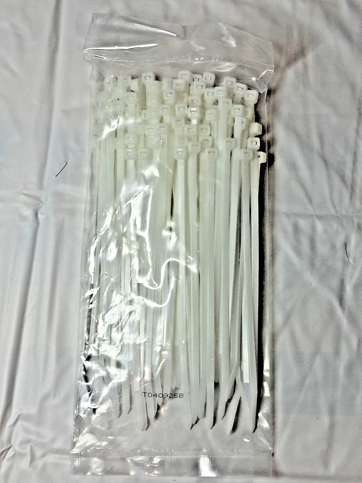 Thomas&Betts Natural Nylon Cable Tie 7.5" 50 LB QTY 1000 L-7-50-9-C
