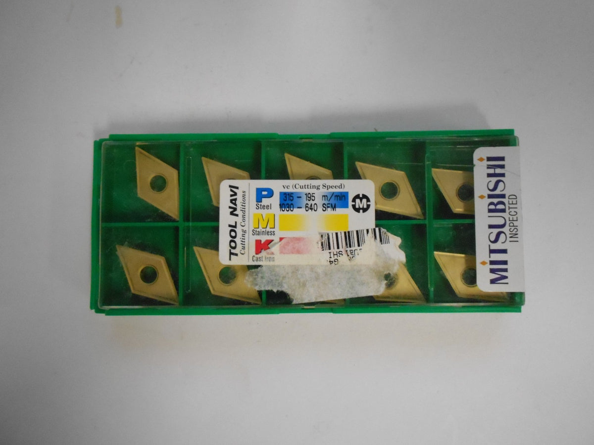 Mitsubishi Dnmg150404 UE6020 ADD06 Carbide Inserts Qty10 QUBF55Z2AP1D1