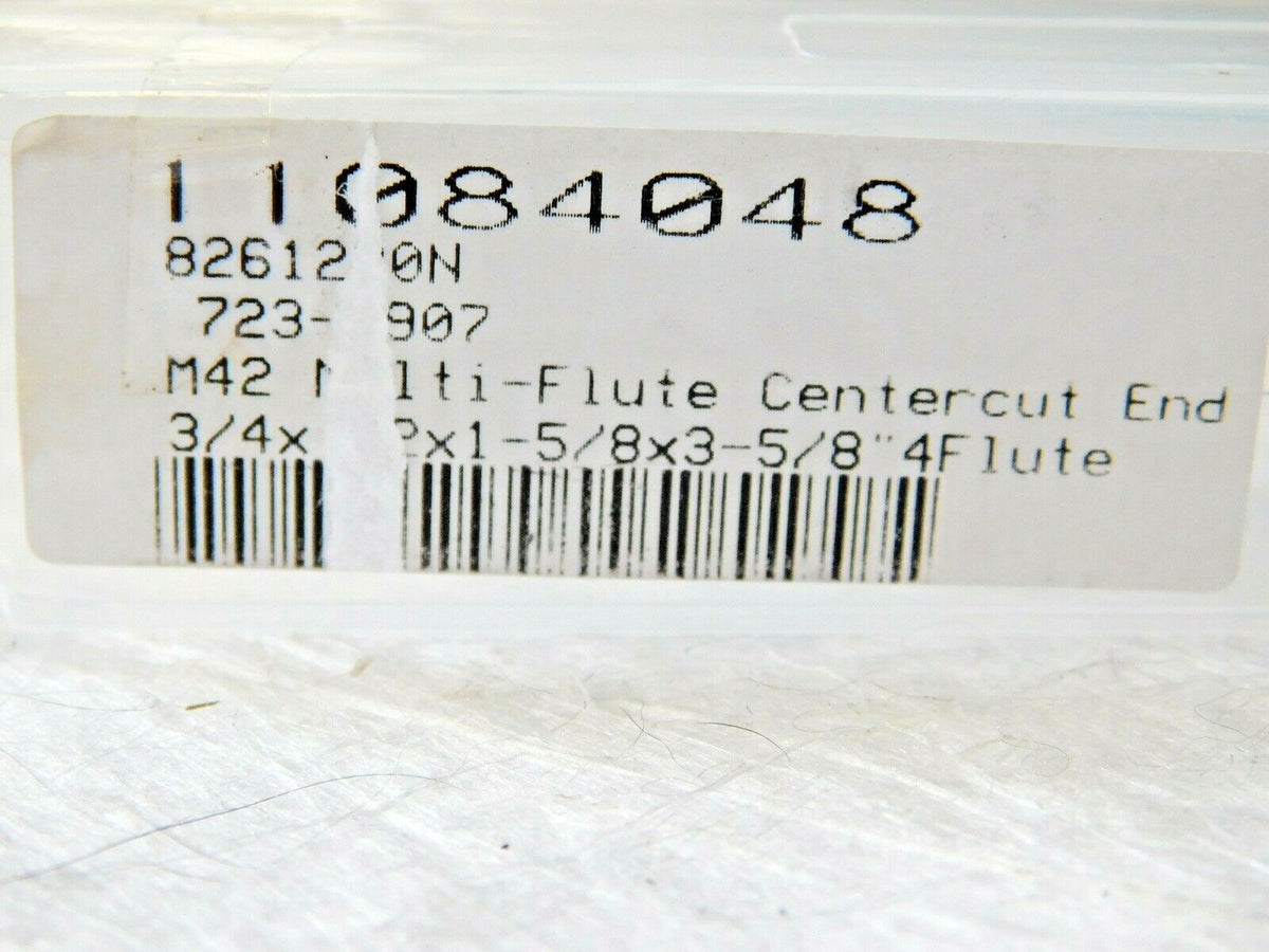 MHC Cobalt Square End Mill HSS RH 3/4" x 1/2" x 1-5/8" x 3-5/8&qu