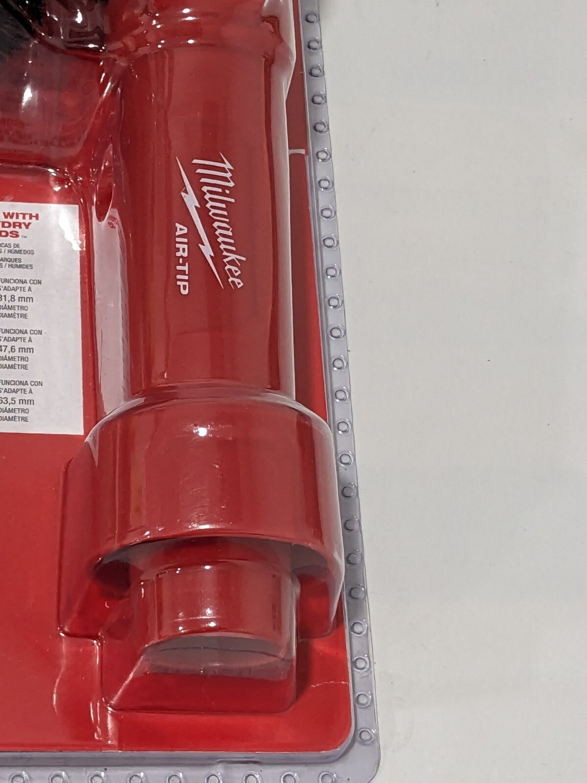 Milwaukee AIR-TIP Low-Profile Pivoting Brush Tool Attachment 49-90-2027