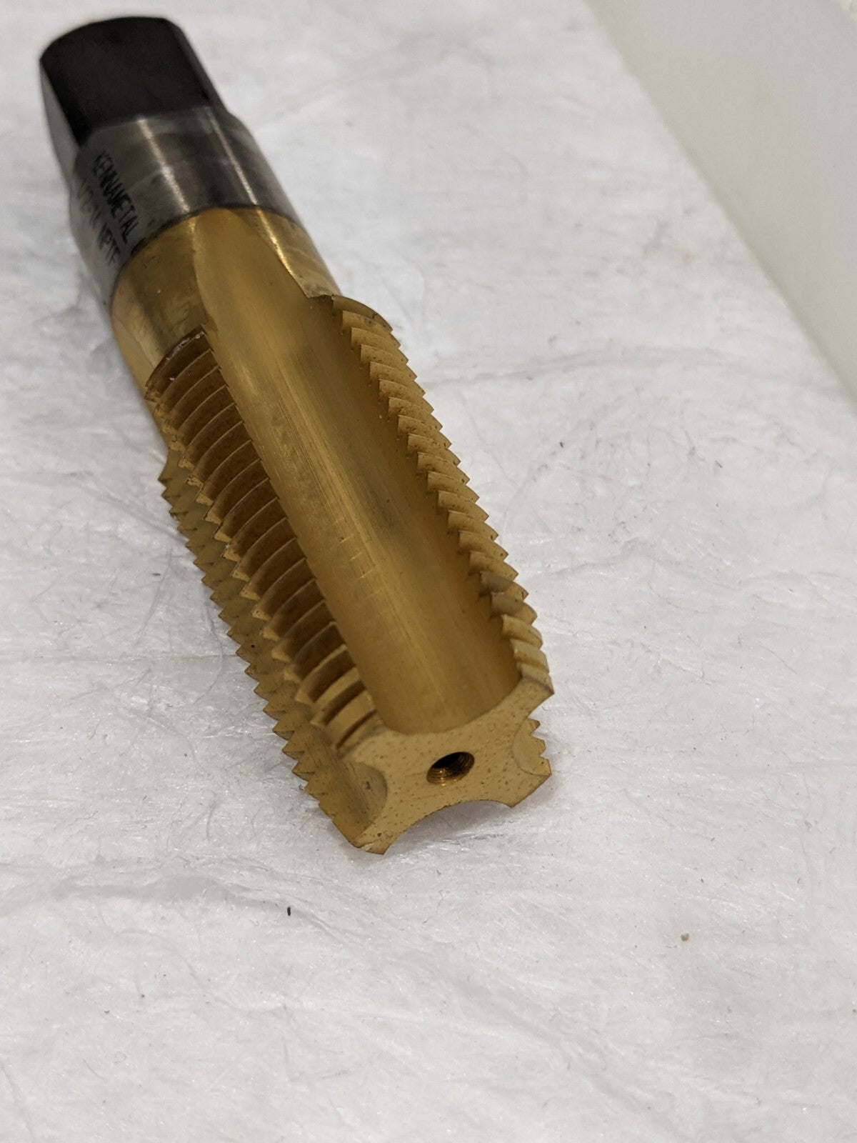 KENNAMETAL Standard Pipe Tap: 1/2-14, NPTF, 4 Flutes 4130588