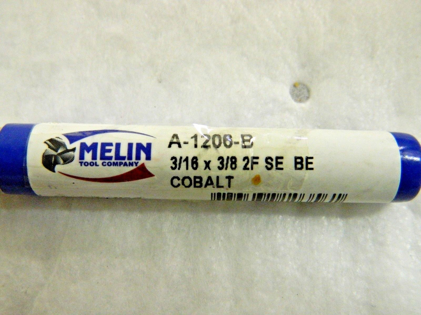 Melin Tool Cobalt Ball End Mills 3/16" x 3/8" Grade M42 2FL A-1206-B Q
