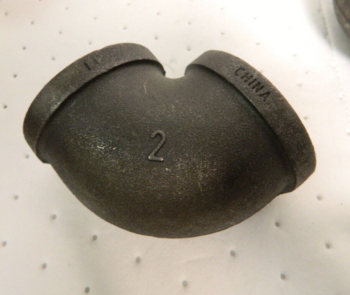 Pro Size 2" Class 150 Malleable Iron Black Pipe 90° Elbow Qty 4 MDB90 50-5