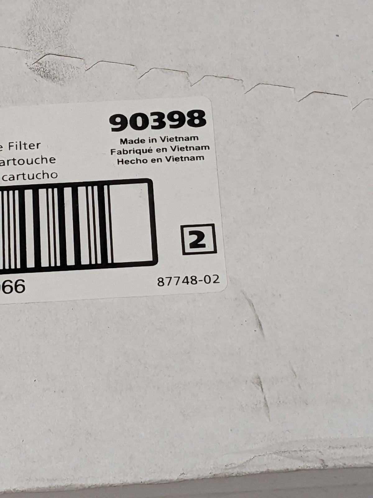 Shop-Vac Small Cartridge Filter Use with HangUp Vacuums Qty 2 90398