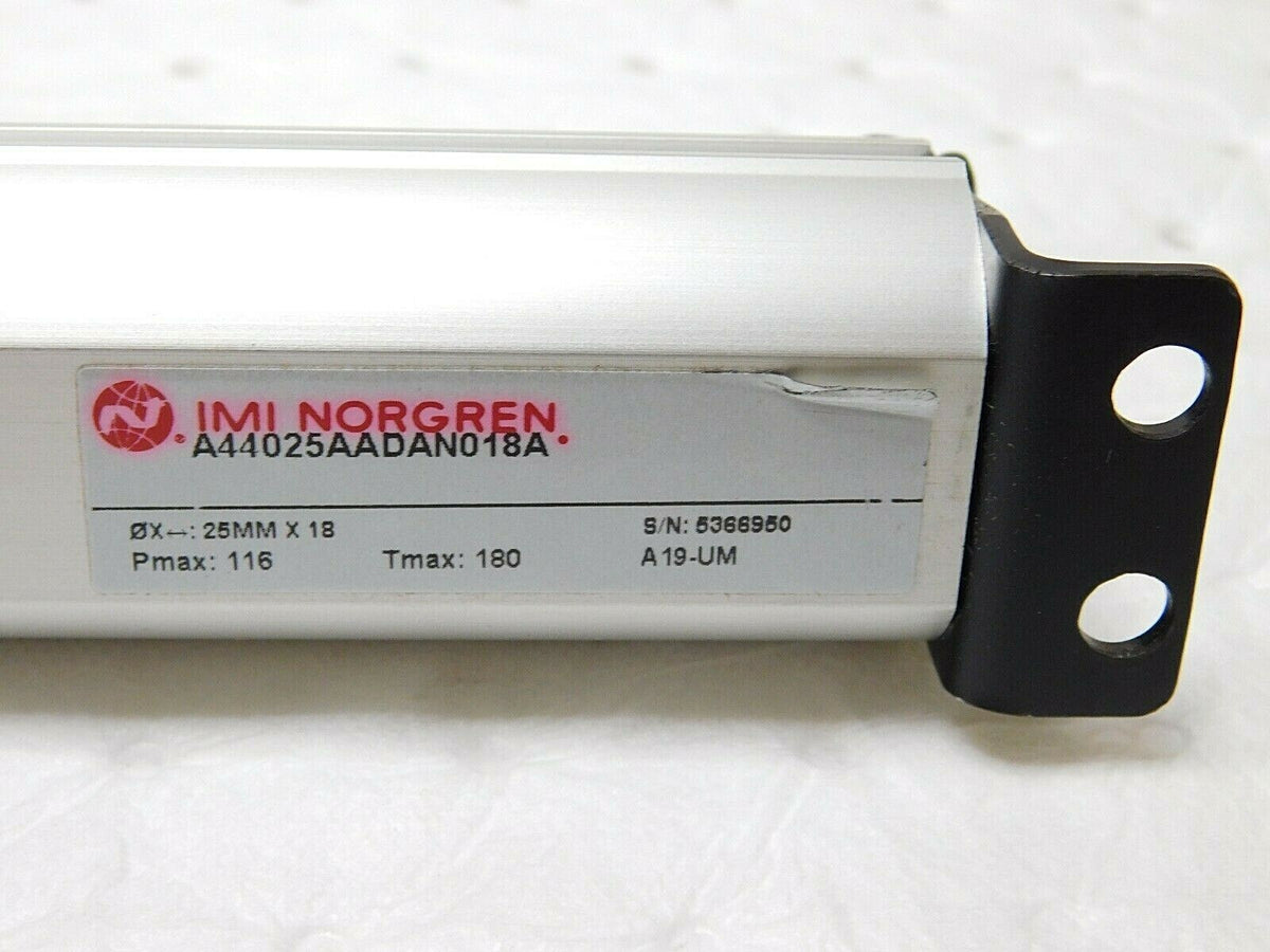 Norgren Light Duty Rodless Cylinder 1" Bore x 18" Stroke A44O25AADANO1