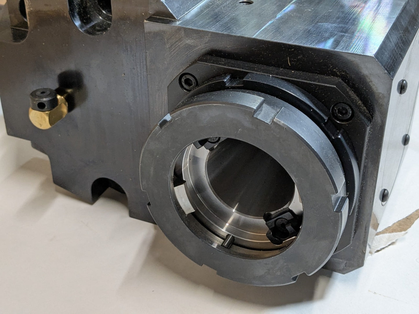 Eppinger CAT40 Angular Quick-Change Drilling / Milling Head Collet Chuck 1075070