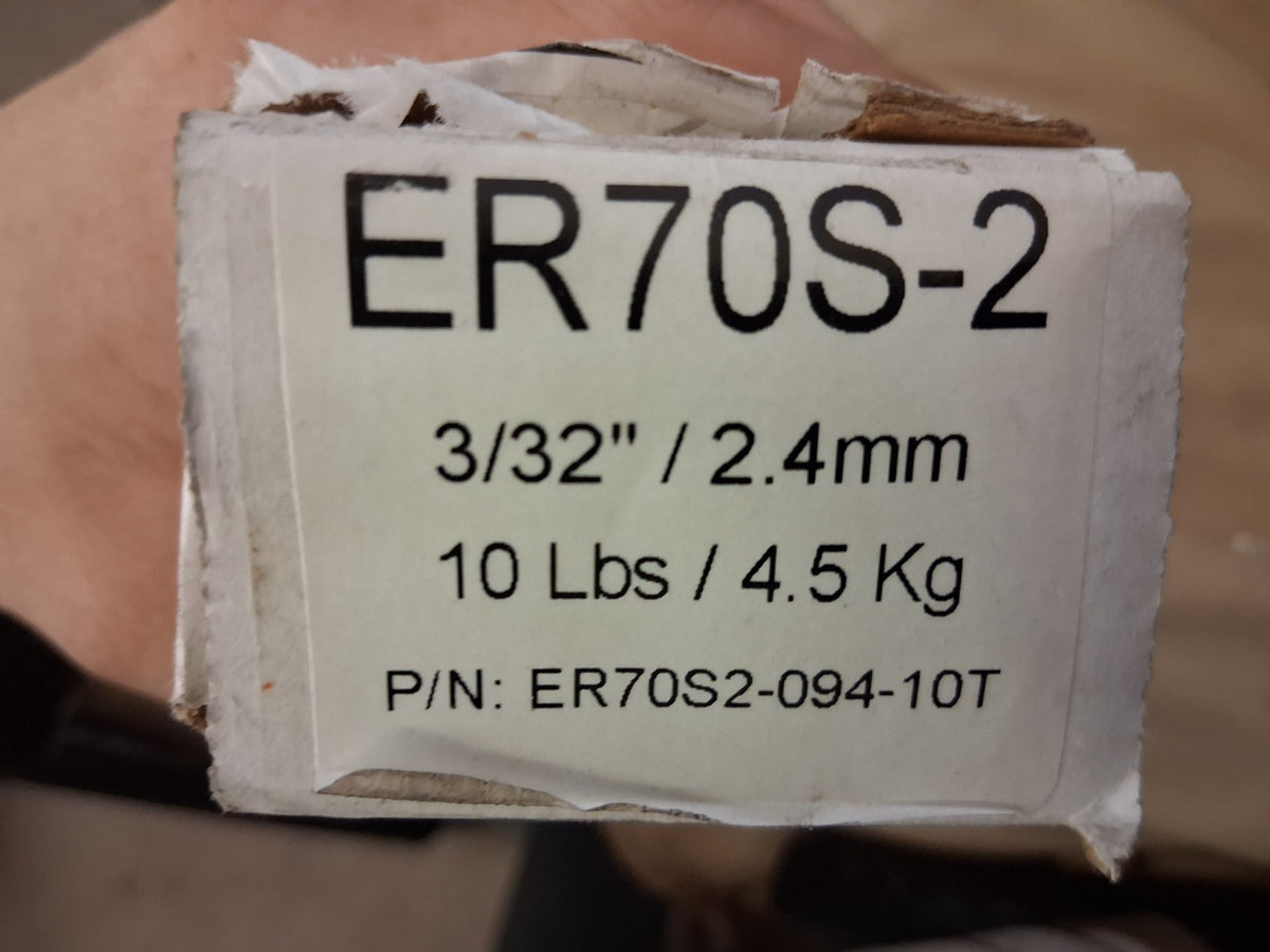 Welders Choice Brazing Alloy Carbon Steel 3/32" Dia 36" Long 59801977