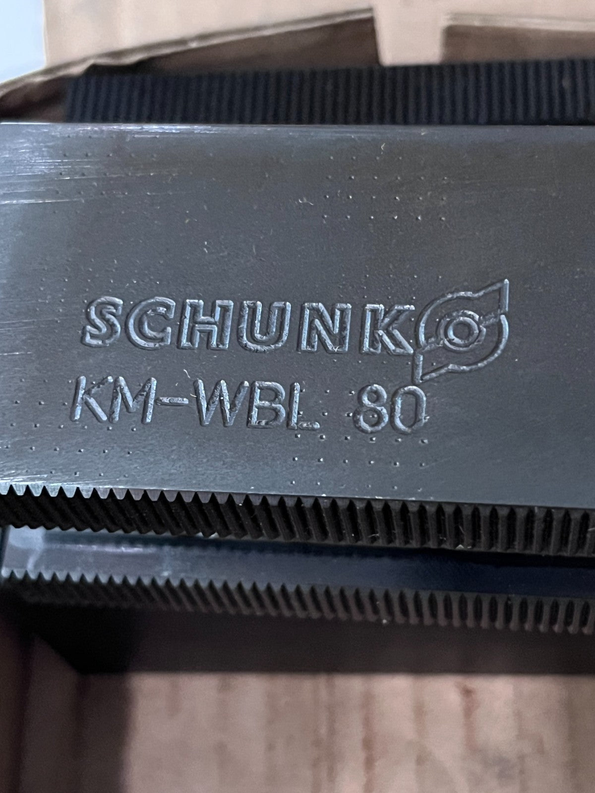 Schunk Soft Lathe Chuck Jaw: Serrated 132601