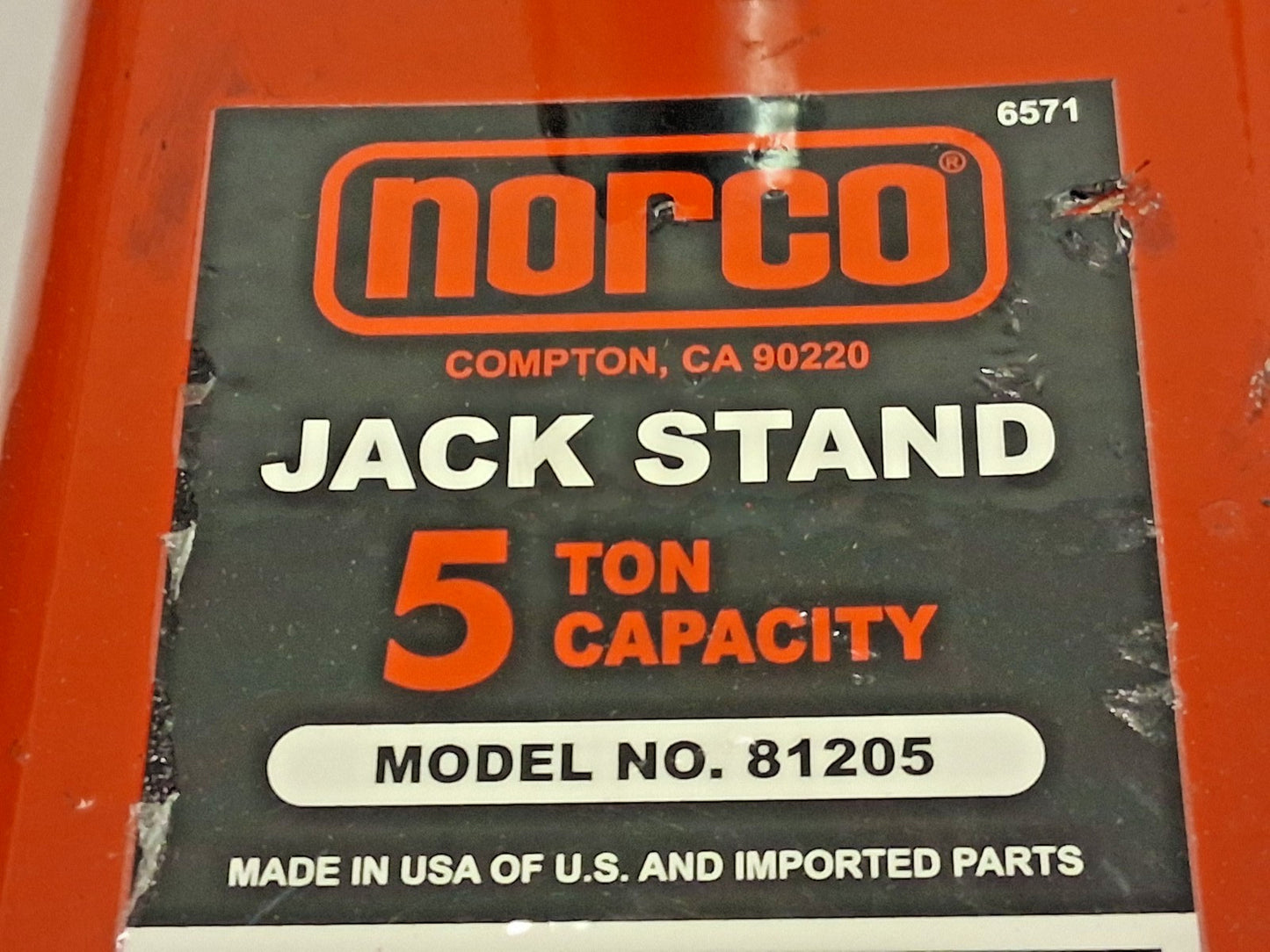 Pro Transmission & Engine Jack Stands Set Load Capacity 10000.0 lb 81205