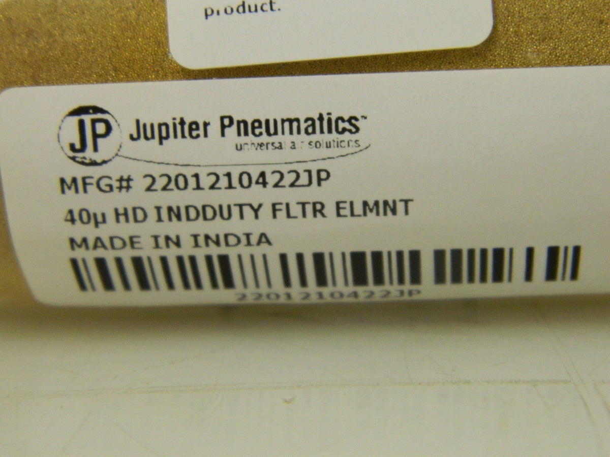 Jupiter Pneumatics 40 Micron Replacement Element 2201210422JP