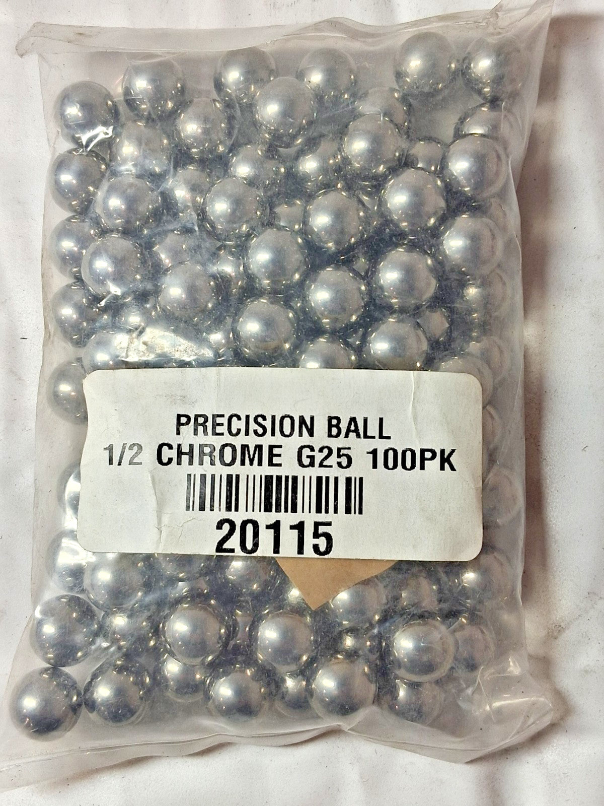 Professional Chrome Steel Ball QTY100 Grade 25 1/2" Dia 20115