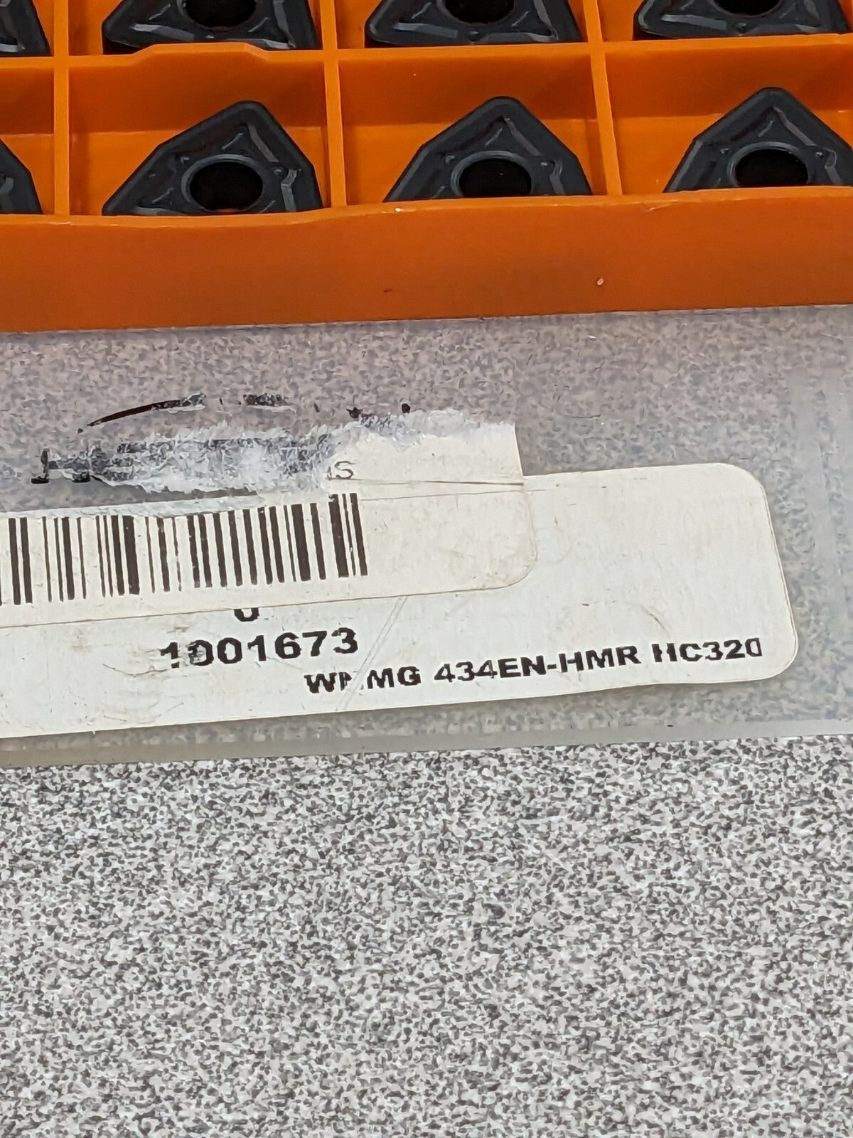 HERTEL Turning Insert: WNMG434ENHMR HC320T, Solid Carbide Qty 10 1001673