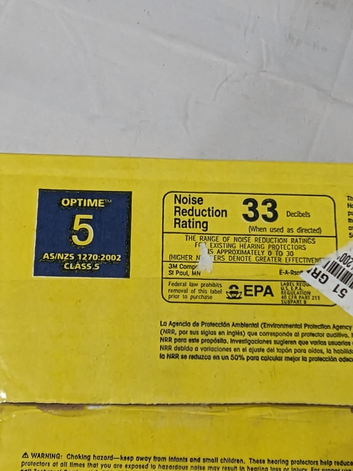 3M Earplugs: 33 dB, Foam, Bell, Roll Down, Uncorded Qty 200 7000029951