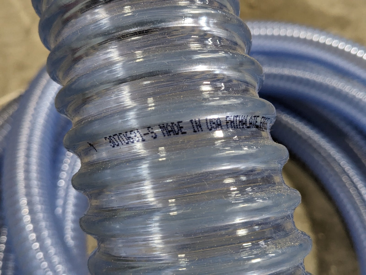 Kuriyama Standard Duty PVC Food Transfer Hose 50 Ft. x 2-1/2 In. EHC250