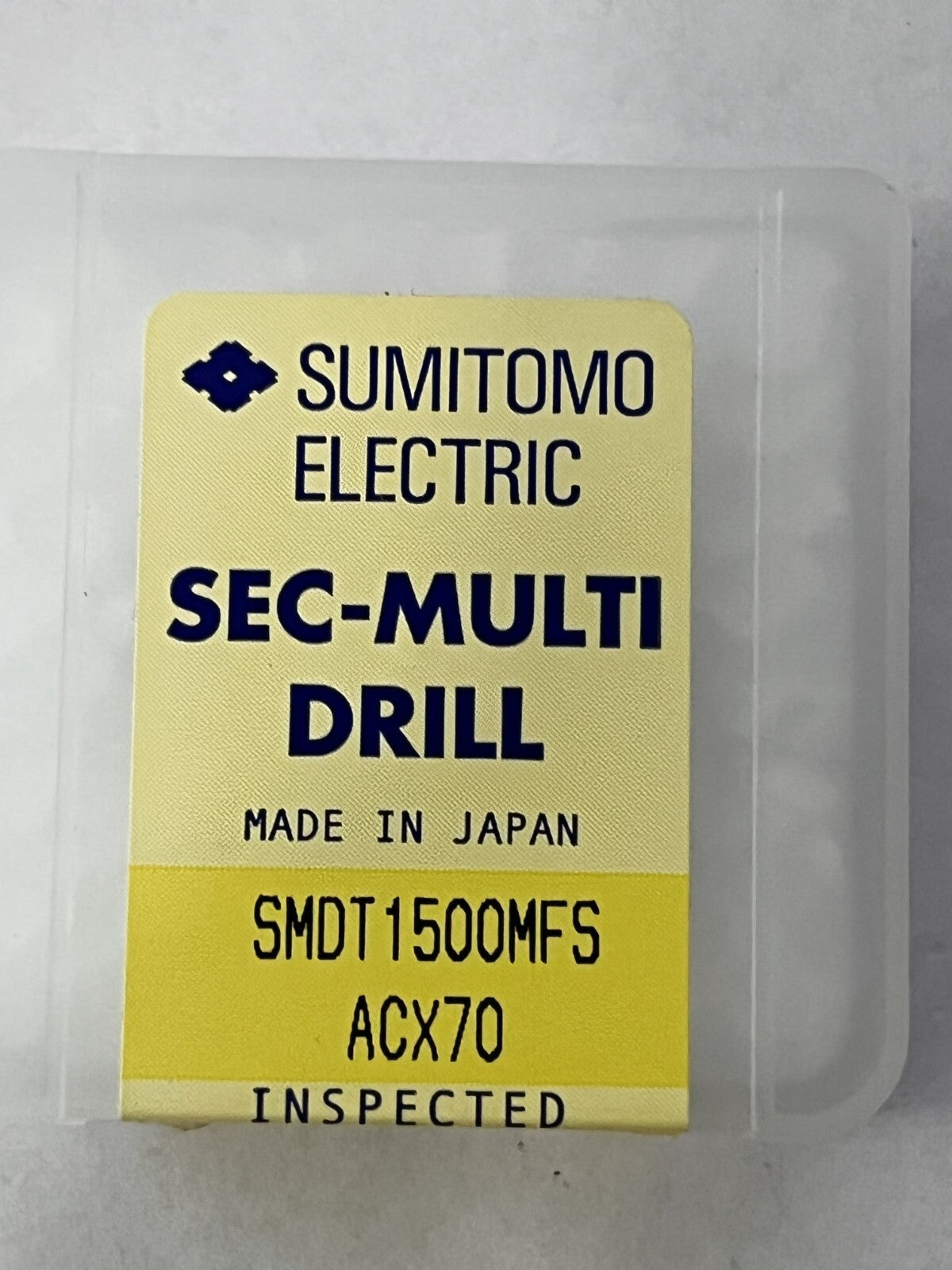 Sumitomo 5KHY609 SMDT1500MFS-ACX70 Replaceable Drill Tip