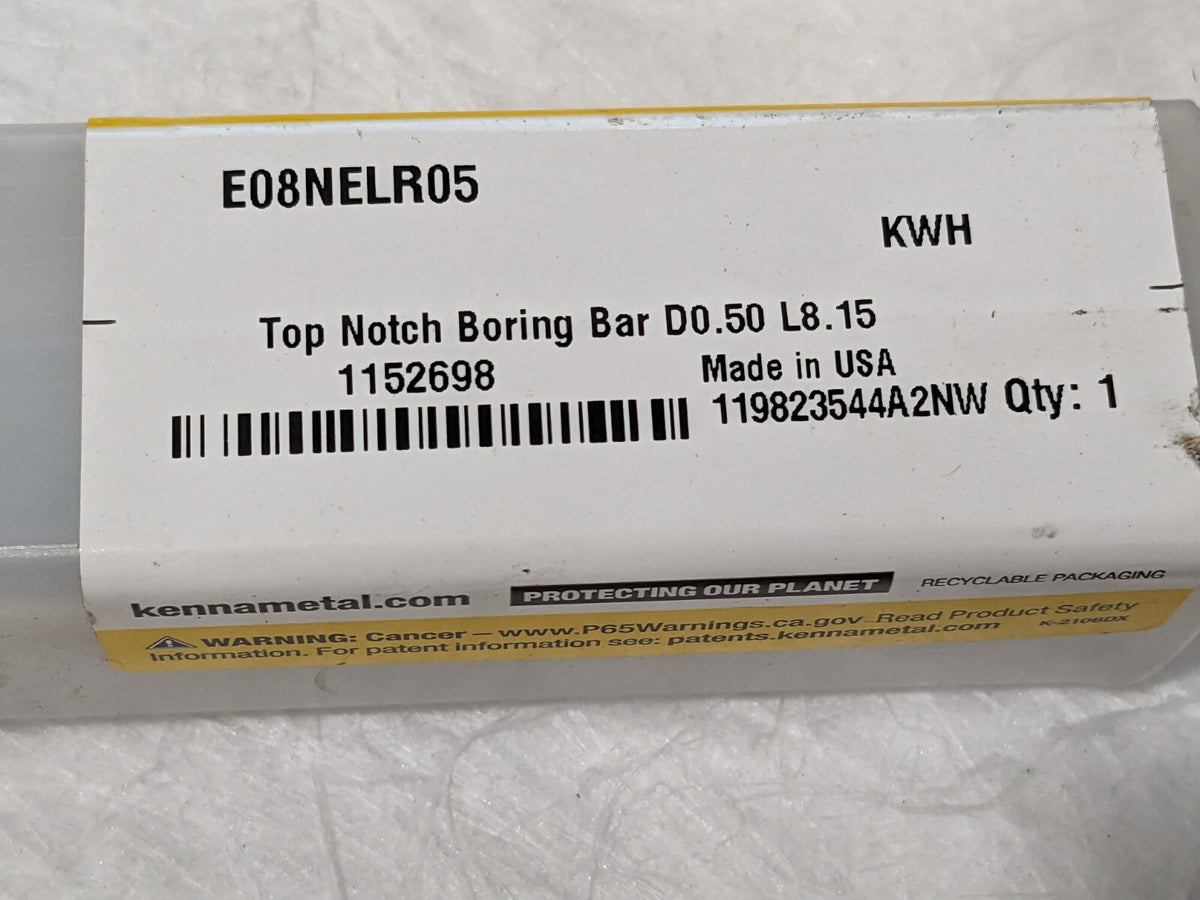 KENNAMETAL Indexable Profiling Toolholder: Internal, 5 ° Lead Angle 1152698