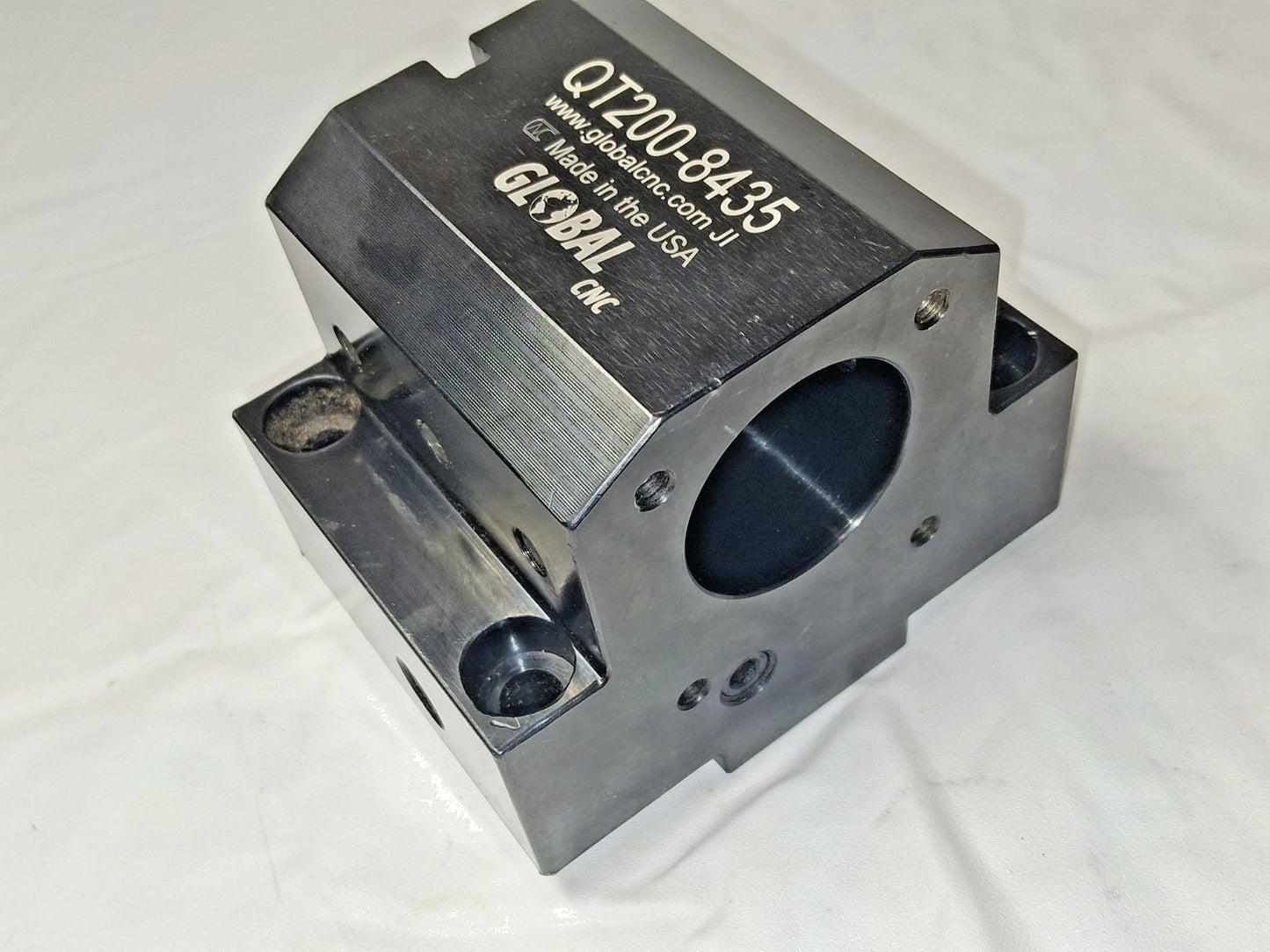 Global CNC Industries 1-1/2" Max Cut Turret ID Tool Block QT200-8435