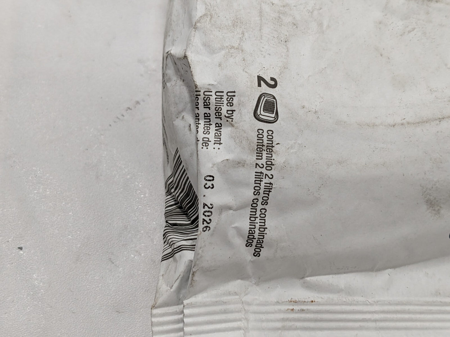 3M 6000 Series Multi-Gas Filter Qty 2 7000002041