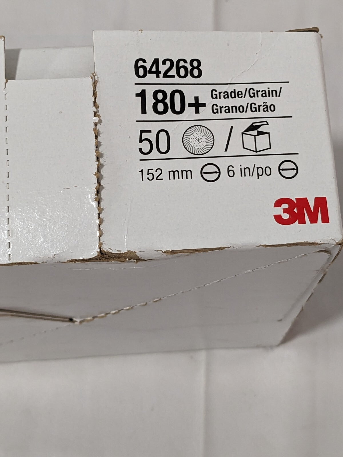 3M Cubitron II Hookit 732U 6" Hook & Loop Disc Qty 50 64268