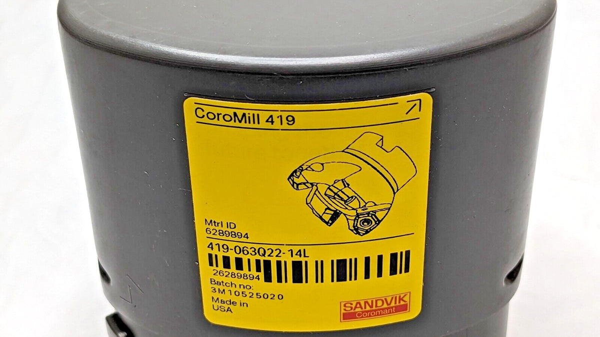 Sandvik Coromant CoroMill419 Face Milling Cutter 48.3mmCD 419-063Q22-14L 6289894