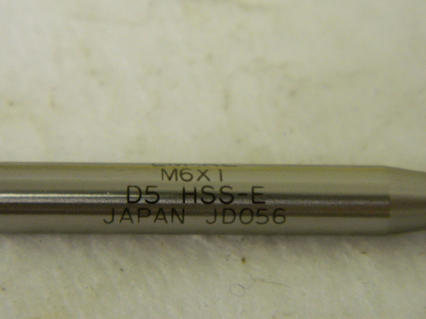 Widia GTD Spiral Flute Tap M6 X 1.00 D5 3FL HSS QTY 2 86532