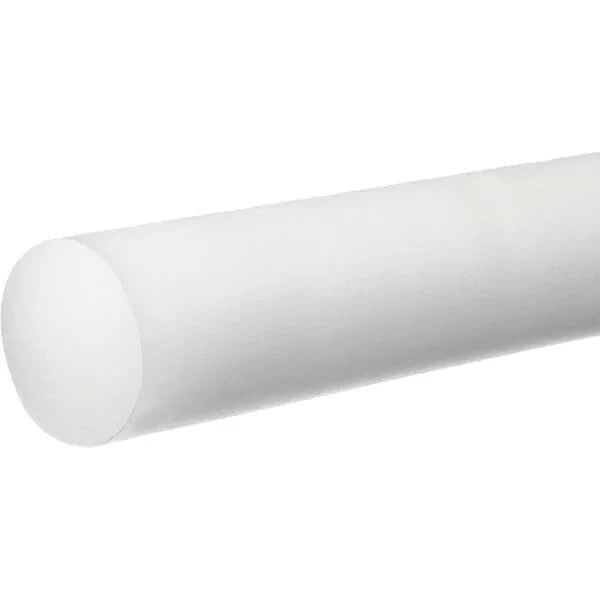 USA Sealing 1' x 3" White Acetal Rod BULK-PR-AC-112