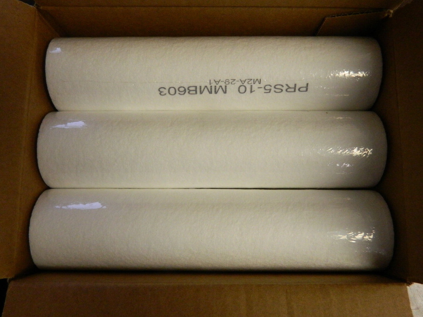 Parker 2-1/2" OD 5µ Polypropylene Melt Blown-Thermal Bonded Cart Filter QTY