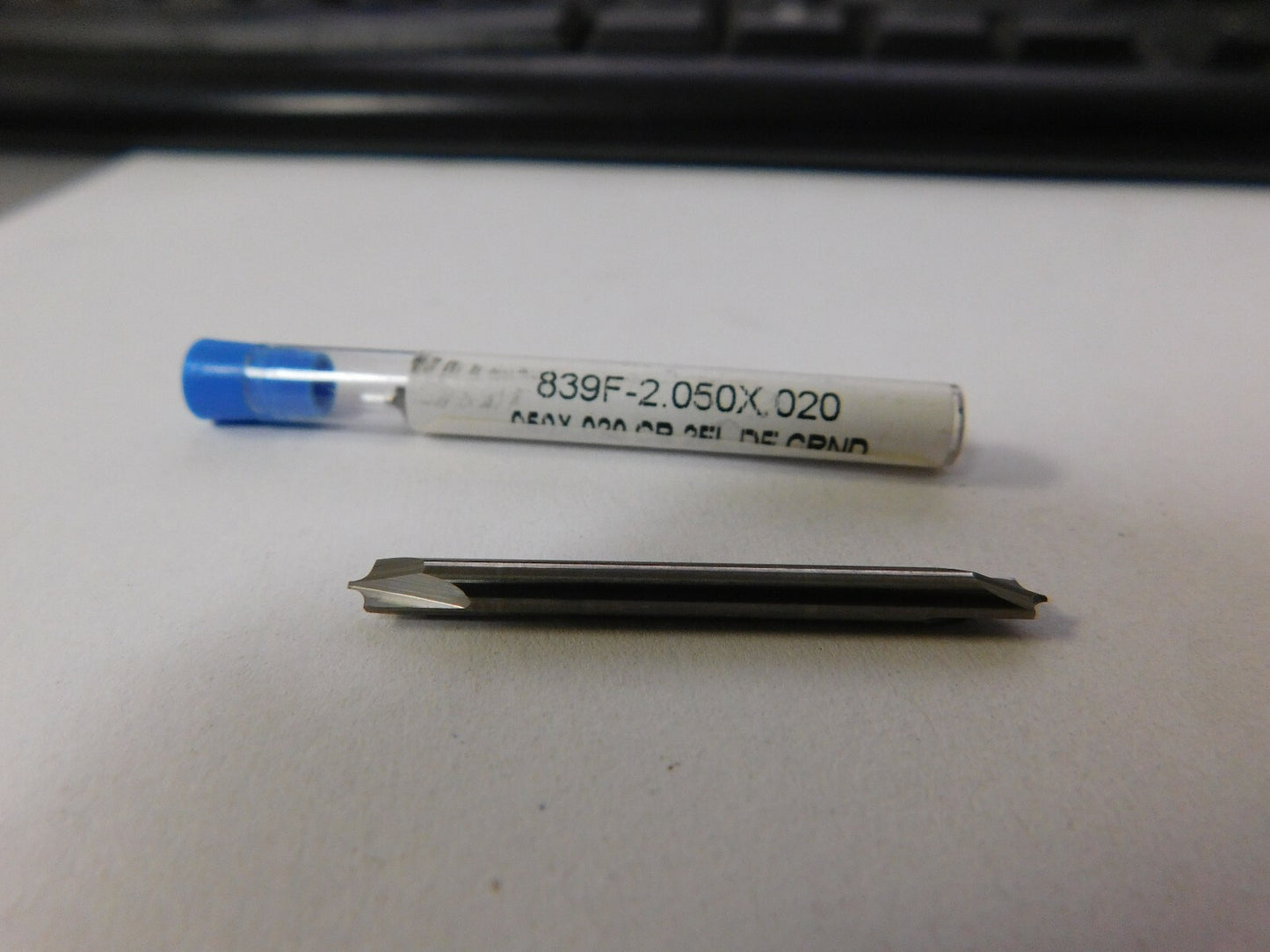 Richards .050" RAD x .020" PILOT 2 FL COR RND Carbide EndMill QTY 2 32176448