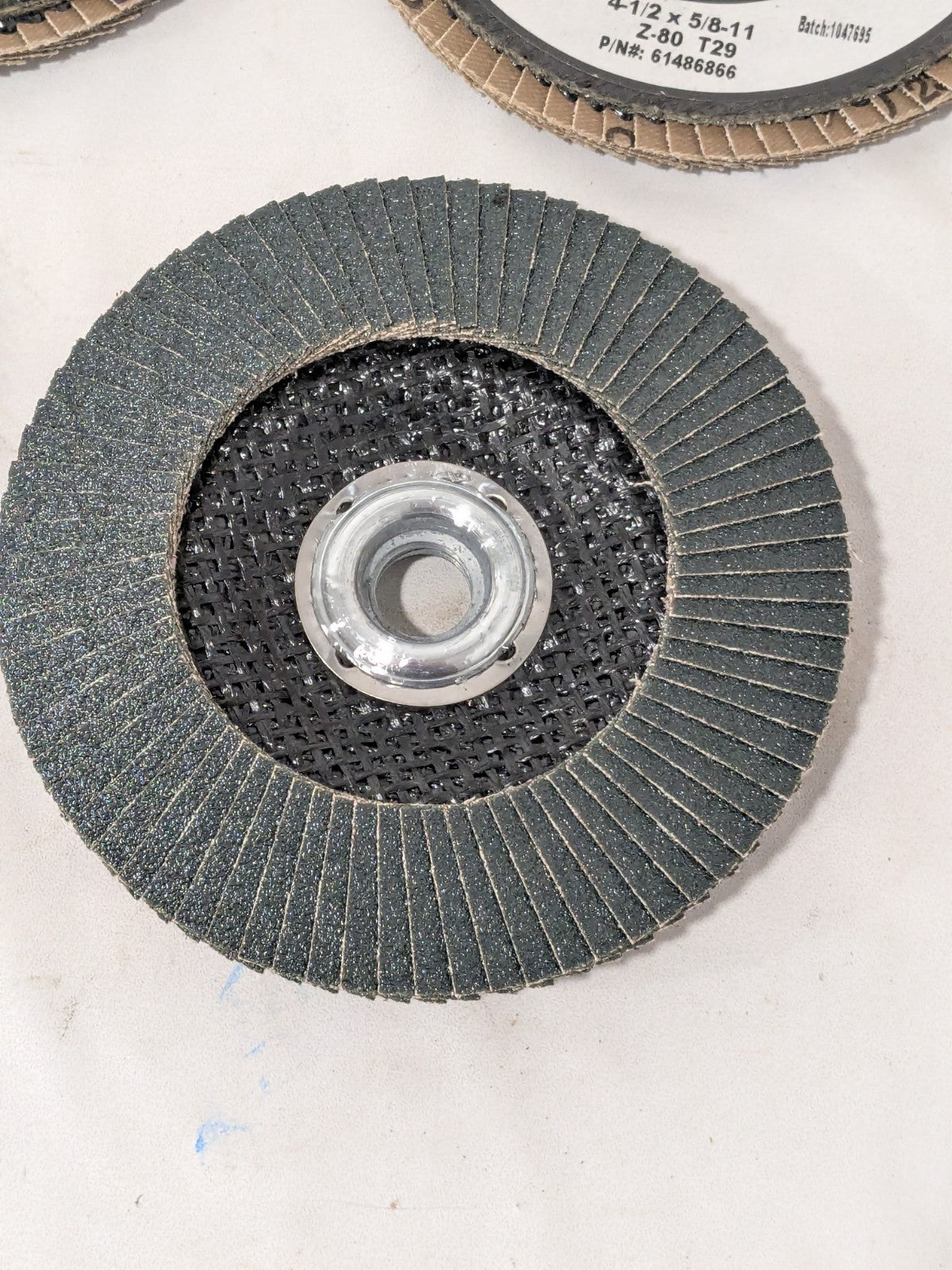 CGW Flap Disc: 4-1/2" Dia, 80 Grit, Zirconia Alumina, Type 29 Qty 5 61486866
