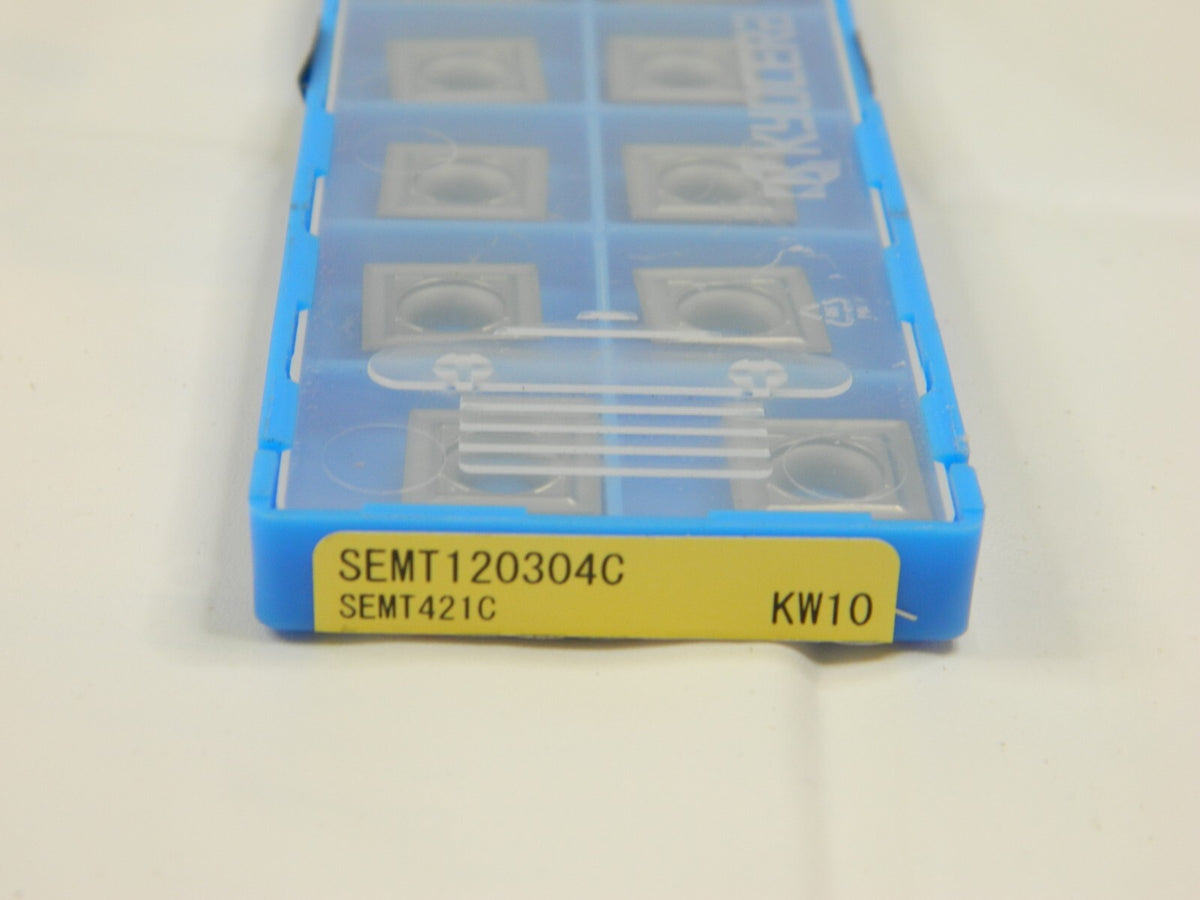 Kyocera Carbide Insert SEMT120304C SEM421C Qty 10 8523T7