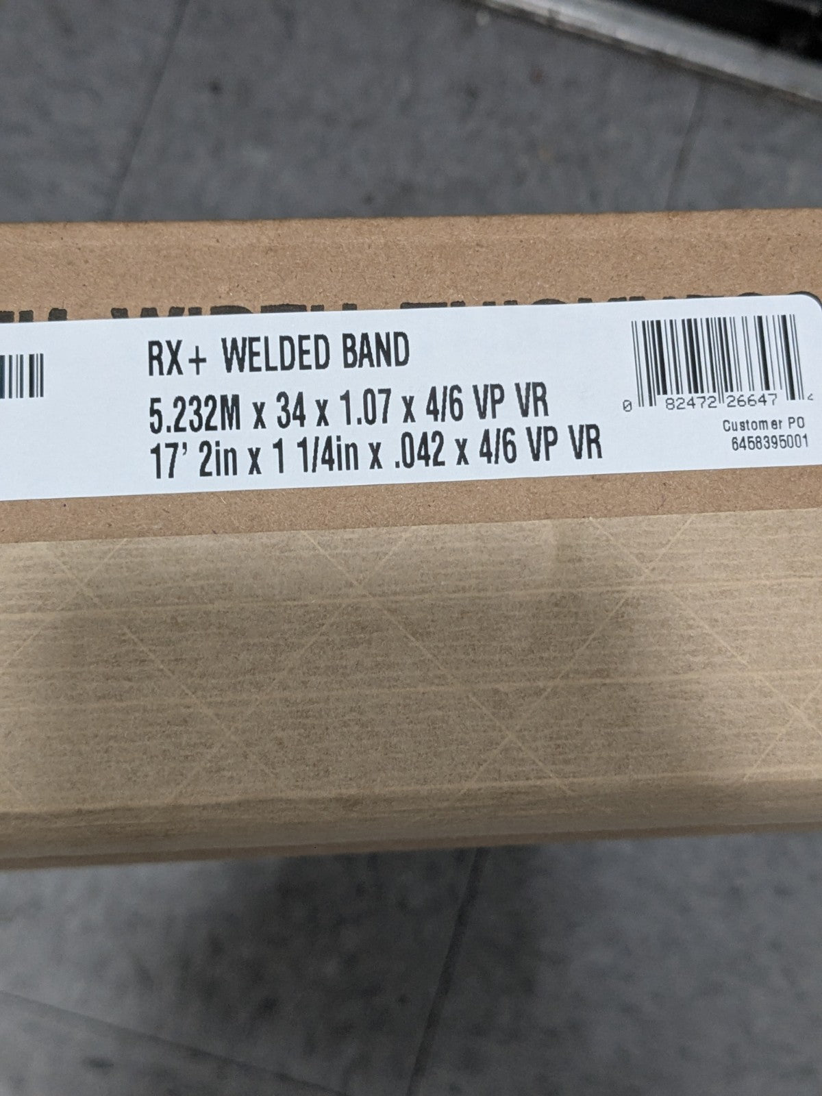 LENOX Bandsaw Blade 17'2"X1-1/4"X.042 4/6V RX PLUS 26647RPB175230