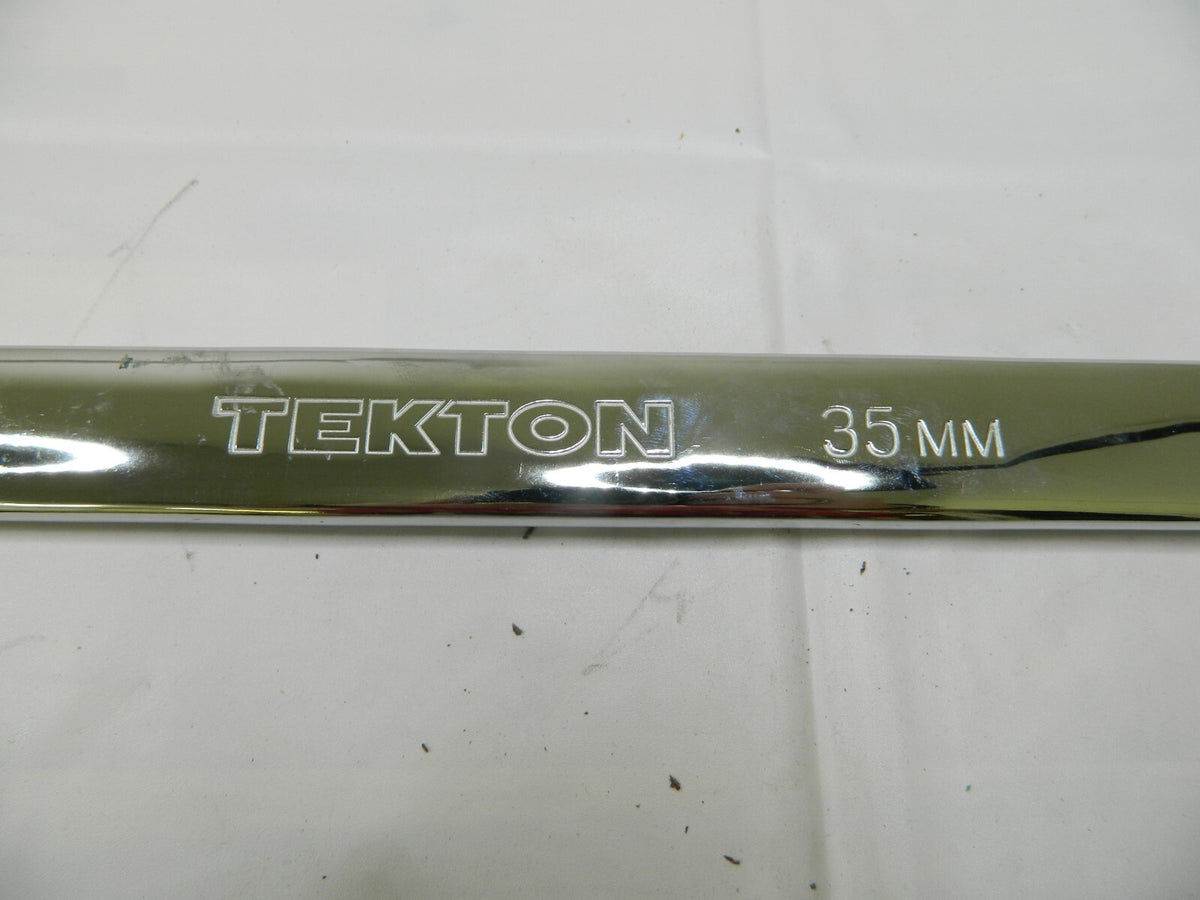 TEKTON Combination Wrench: Chrome, Chrome-Plated WCB24035