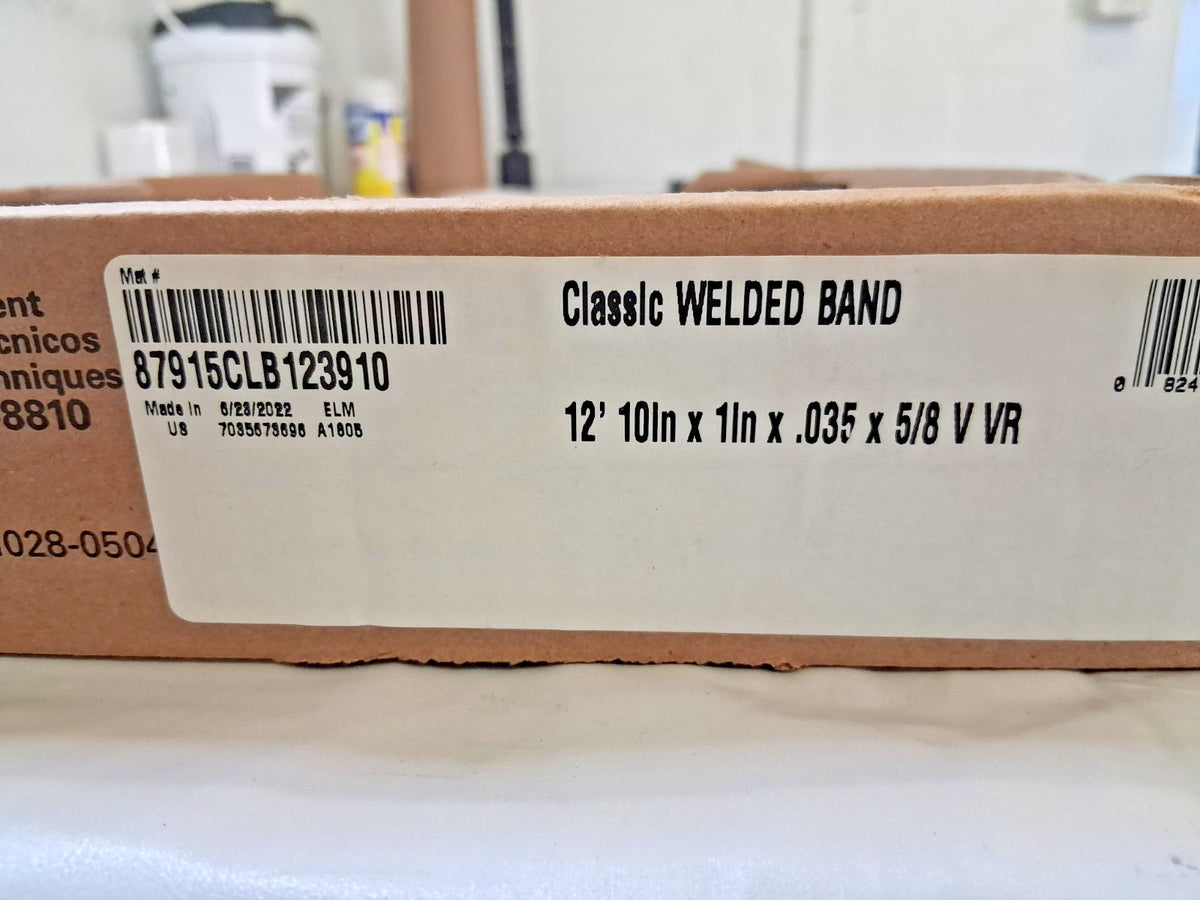 Lenox Welded Bandsaw Blade 12ft 10" Long x 1" Wide 5-8 TPI 87915CLB123910
