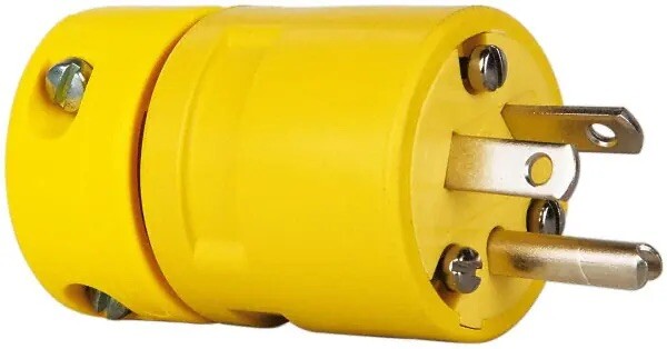 Molex 250 VAC 20 Amp L6-20 NEMA Straight Ungrounded Industrial Grade Connector