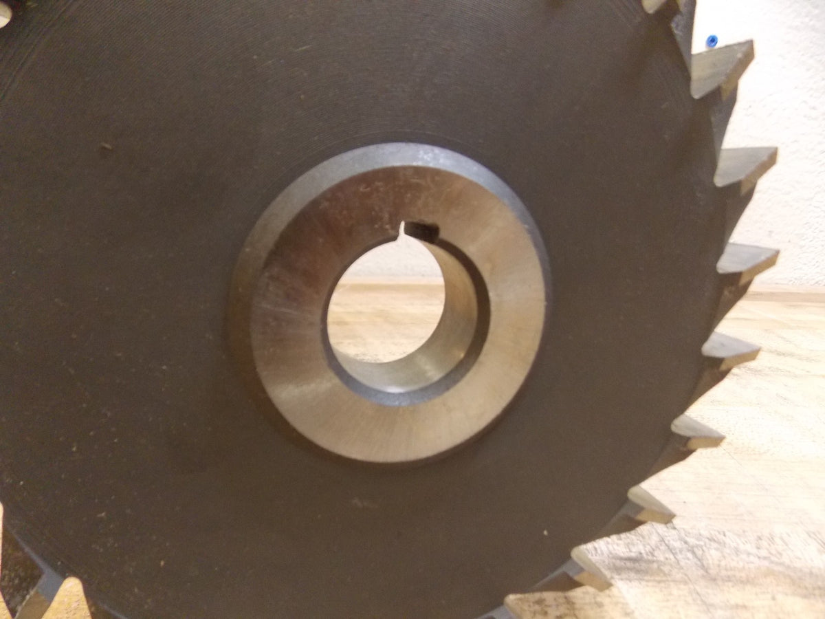 Professional Straight Tooth Side Milling Cutter 6" x 3/4" x1" 24