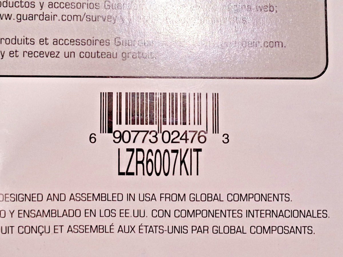 Guardair 7 Piece Laser Palm Switch Air Gun Kit LZR6007KIT